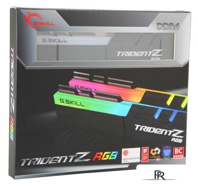 Оперативная память G.Skill Trident Z RGB 2x32ГБ DDR4 3600 МГц F4-3600C18D-64GTZR - Изображение №2 — Интернет-магазин ПроЗаказ