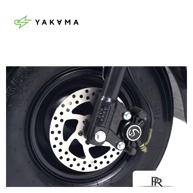 Электроскутер Yakama АР-Н0006B (красный) - Изображение №6 — Интернет-магазин ПроЗаказ