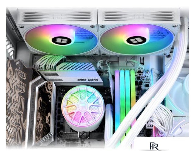 Система жидкостного охлаждения для процессора Thermalright Aqua Elite 240 ARGB V6 (белый) - Изображение №6 — Интернет-магазин ПроЗаказ