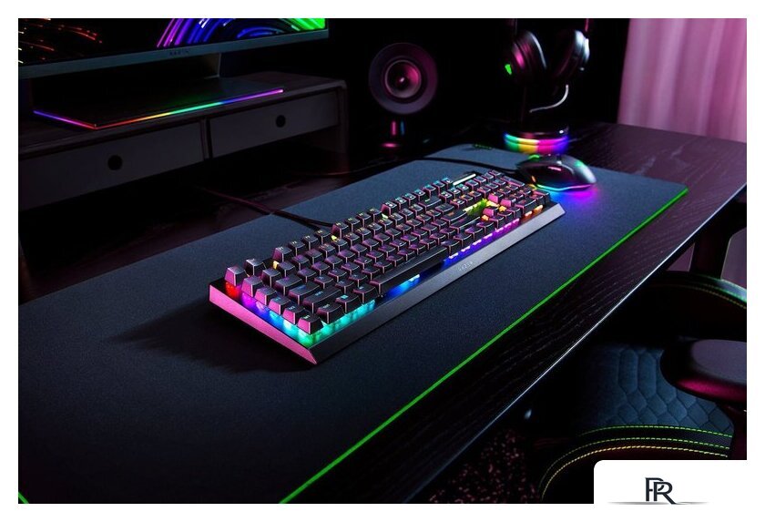 Клавиатура Razer BlackWidow V4 X (Razer Yellow, нет кириллицы) - Изображение №3 — Интернет-магазин ПроЗаказ