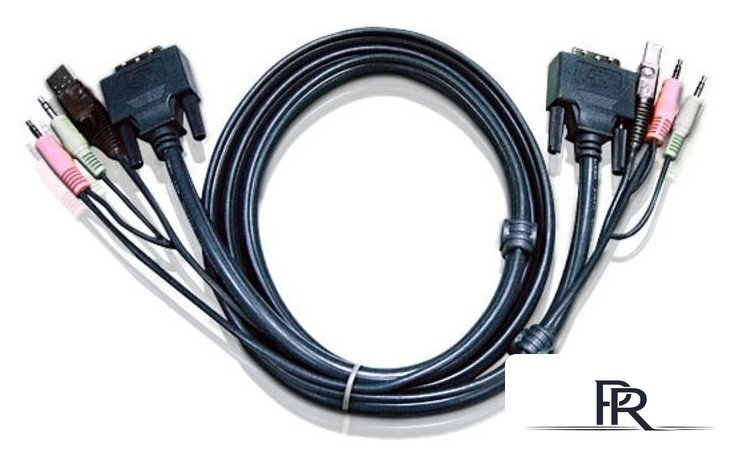 Кабель Aten DVI-D - DVI-D 2L-7D02UD (1.8 м, черный) - Изображение №1 — Интернет-магазин ПроЗаказ