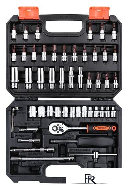 Универсальный набор инструментов Deko TZ53 (53 предмета) - Изображение №2 — Интернет-магазин ПроЗаказ