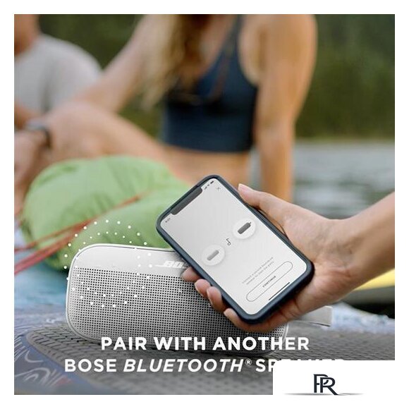 Беспроводная колонка Bose SoundLink Flex (дымчатый белый) - Изображение №10 — Интернет-магазин ПроЗаказ