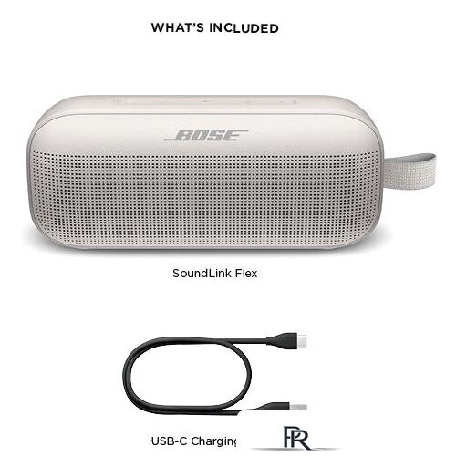 Беспроводная колонка Bose SoundLink Flex (дымчатый белый) - Изображение №6 — Интернет-магазин ПроЗаказ