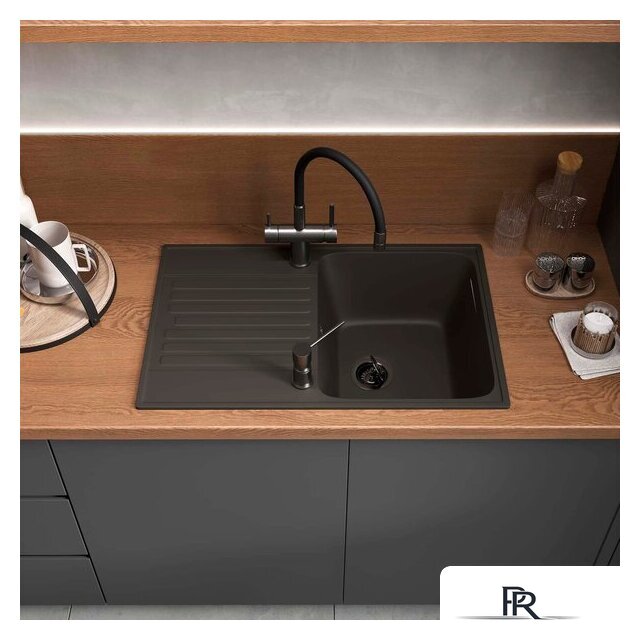 Кухонная мойка Reflexion Bolero RF0574BL - Изображение №3 — Интернет-магазин ПроЗаказ
