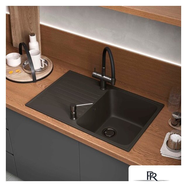Кухонная мойка Reflexion Bolero RF0574BL - Изображение №1 — Интернет-магазин ПроЗаказ
