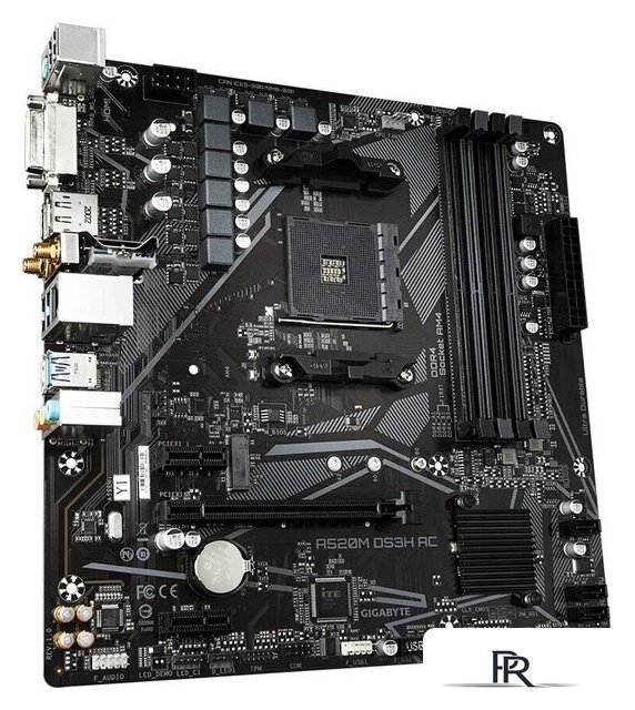 Материнская плата Gigabyte A520M DS3H AC (rev. 1.4) - Изображение №2 — Интернет-магазин ПроЗаказ