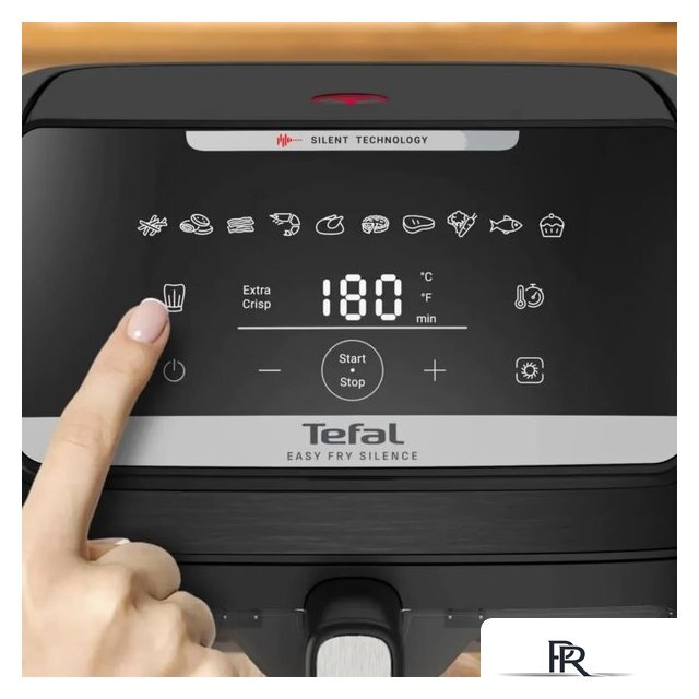 Аэрогриль (аэрофритюрница) Tefal Easy Fry Silence EY8468E0 - Изображение №7 — Интернет-магазин ПроЗаказ