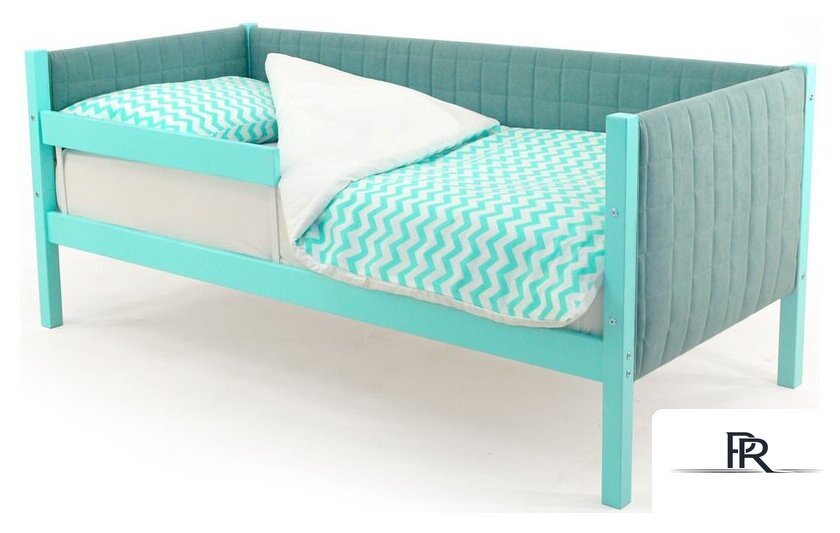 Кровать-тахта Бельмарко Svogen мягкий 00738 160x70 (мятный) - Изображение №3 — Интернет-магазин ПроЗаказ