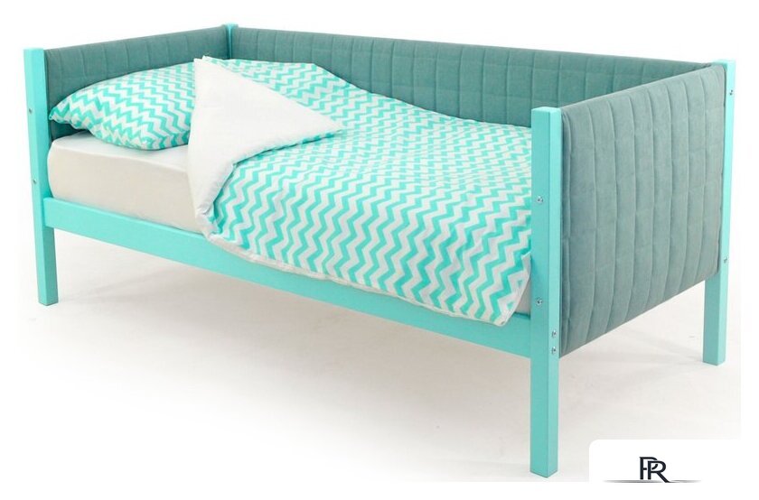 Кровать-тахта Бельмарко Svogen мягкий 00738 160x70 (мятный) - Изображение №2 — Интернет-магазин ПроЗаказ