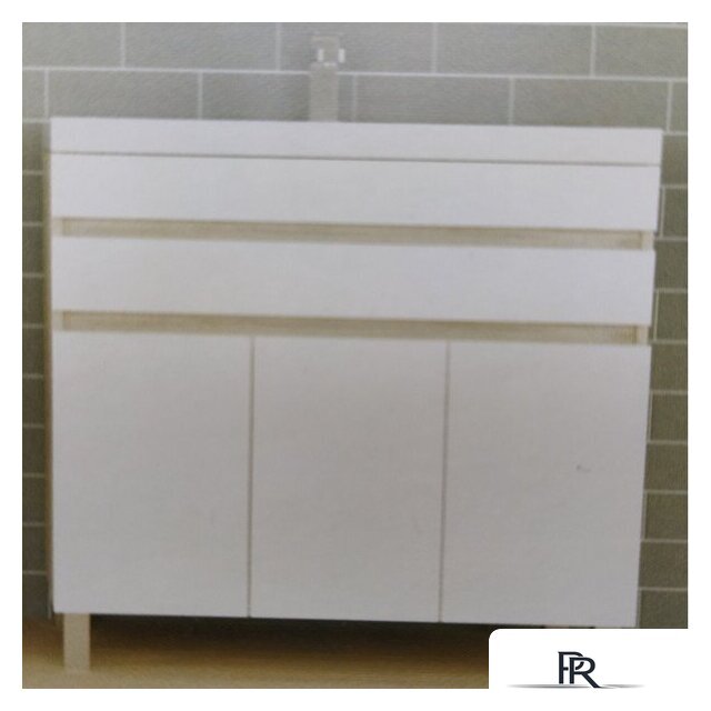  Style Line Тумба под умывальник Берген 120 1 ящик - Изображение №2 — Интернет-магазин ПроЗаказ