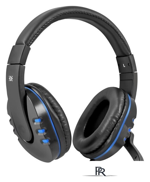 Наушники Defender Warhead G-160 (черный/синий) - Изображение №1 — Интернет-магазин ПроЗаказ