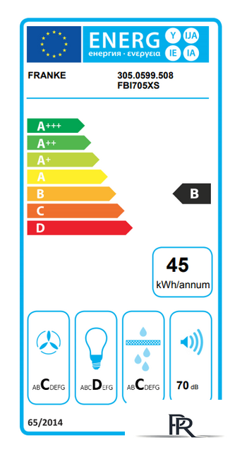 Кухонная вытяжка Franke FBI 525 XS 305.0599.507 - Изображение №3 — Интернет-магазин ПроЗаказ