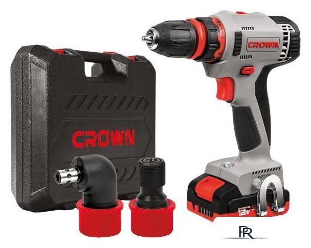 Дрель-шуруповерт Crown CT21081HQ-2 BMC (с 2-мя АКБ, кейс) - Изображение №1 — Интернет-магазин ПроЗаказ