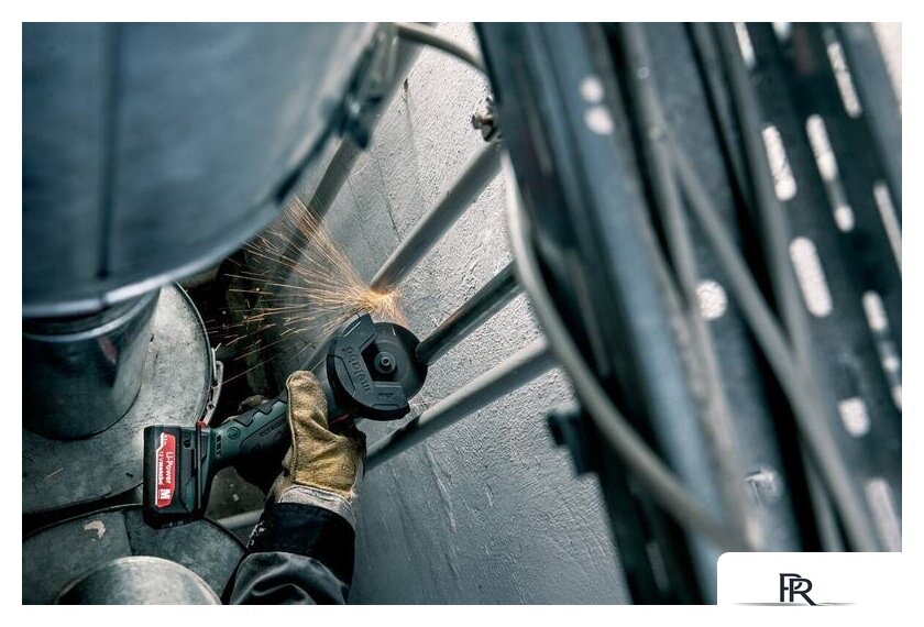 Угловая шлифмашина Metabo PowerMaxx CC 12 BL 600348500 (с 2-мя АКБ, кейс) - Изображение №2 — Интернет-магазин ПроЗаказ