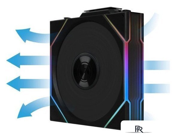 Вентилятор для корпуса Lian Li Uni Fan TL 120 Wireless Reverse 12RTL1W1B G99.12RTL1W1B.R0 - Изображение №3 — Интернет-магазин ПроЗаказ