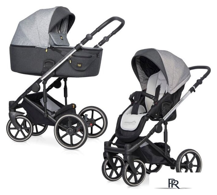 Универсальная коляска Expander Exeo (2 в 1, 05 carbon) - Изображение №2 — Интернет-магазин ПроЗаказ