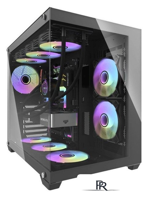 Корпус dark Flash C285P (черный) - Изображение №1 — Интернет-магазин ПроЗаказ