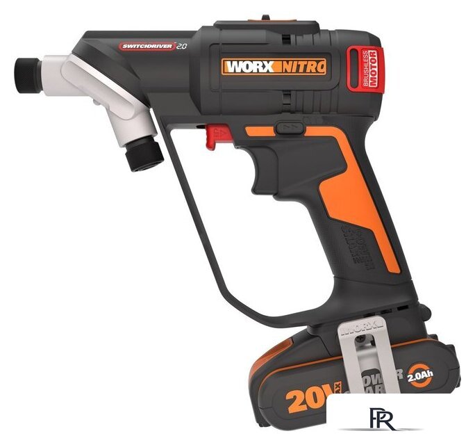 Дрель-шуруповерт Worx Switchdriver 2.0 WX177 (с 1-им АКБ, кейс) - Изображение №2 — Интернет-магазин ПроЗаказ