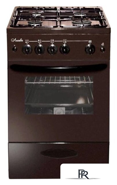 Кухонная плита Лысьва ЭГ 401 МС-2у (стеклянная крышка, коричневый) - Изображение №1 — Интернет-магазин ПроЗаказ