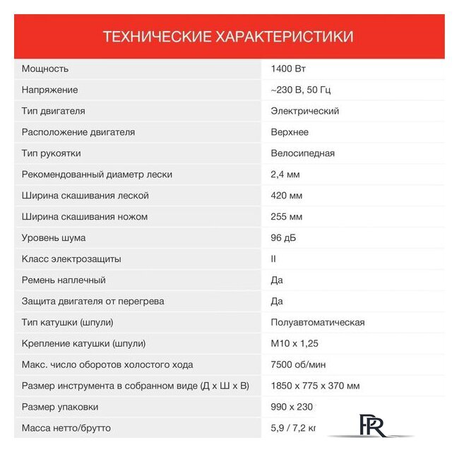 Триммер StarWind ET-1400B - Изображение №7 — Интернет-магазин ПроЗаказ