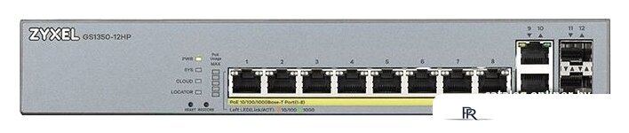 Управляемый коммутатор 2-го уровня Zyxel GS1350-12HP - Изображение №2 — Интернет-магазин ПроЗаказ