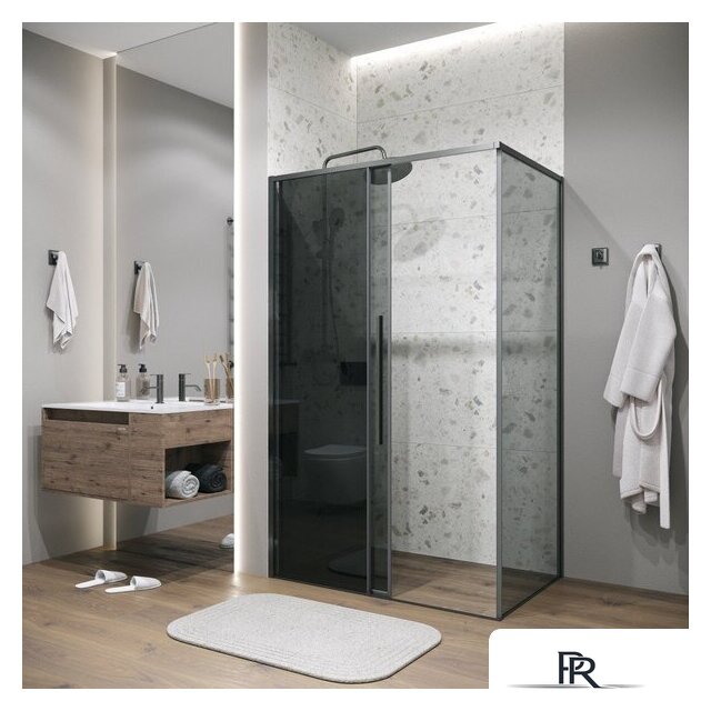 Душевой уголок Grossman Galaxy 100x90x195 120.K33.01.1090.42.10 (графит сатин/стекло тонированное) - Изображение №8 — Интернет-магазин ПроЗаказ