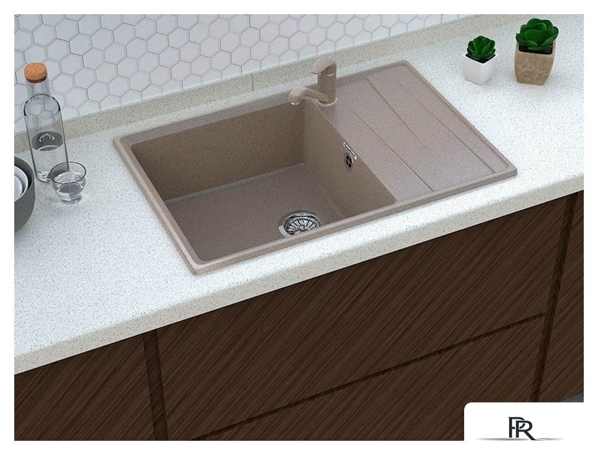 Кухонная мойка GranFest GF-LV-760L (черный) - Изображение №3 — Интернет-магазин ПроЗаказ