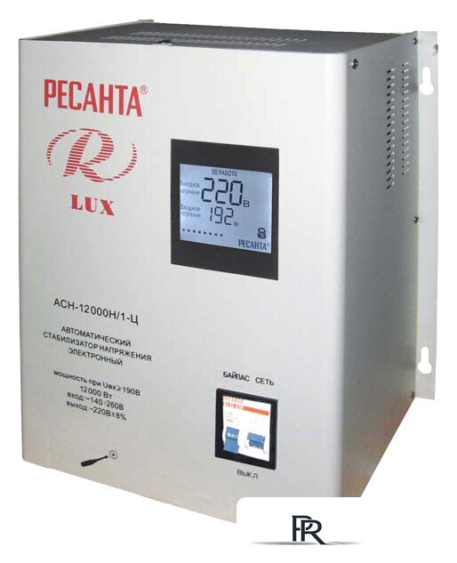 Стабилизатор напряжения Ресанта Lux АСН-12000Н/1-Ц - Изображение №1 — Интернет-магазин ПроЗаказ