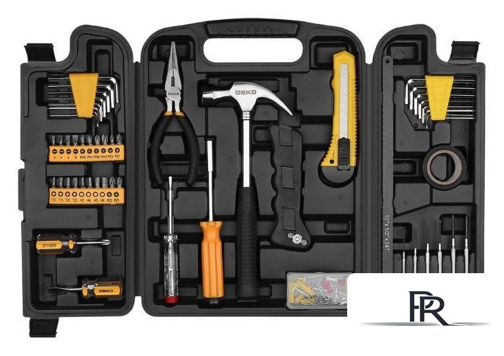 Набор домашнего мастера Deko DKMT142 (142 предмета) - Изображение №1 — Интернет-магазин ПроЗаказ