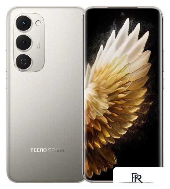 Телефон Tecno Spark 40 Pro+ 8GB/256GB (лунный титановый) - Изображение №1 — Интернет-магазин ПроЗаказ