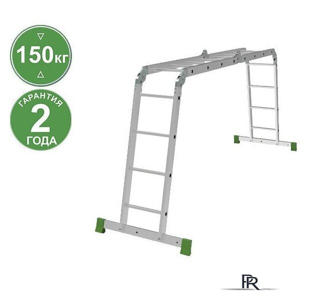Лестница-трансформер Новая высота NV 232 многофункциональная 4x4 ступеней - Изображение №1 — Интернет-магазин ПроЗаказ