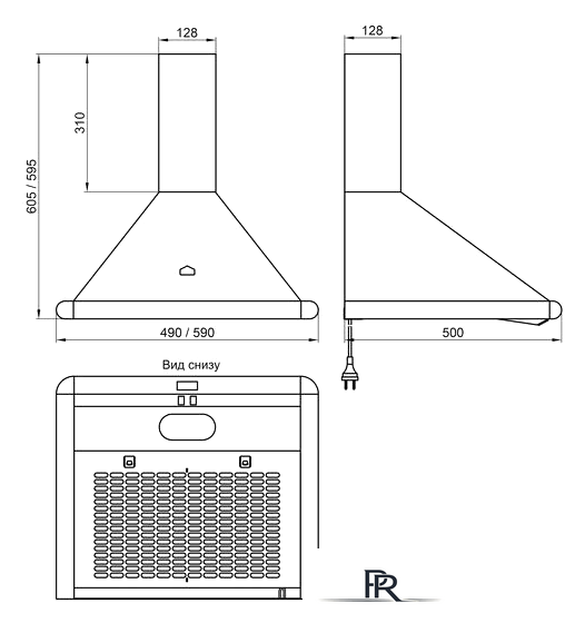 Кухонная вытяжка Elikor Сатурн 60П-180-В1Л (медный/золотой) - Изображение №2 — Интернет-магазин ПроЗаказ