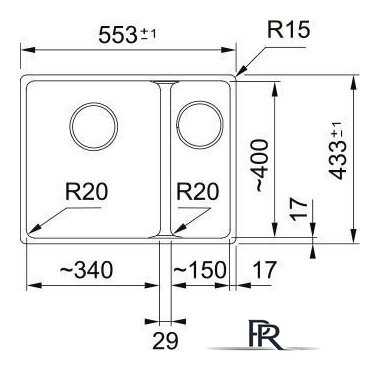 Кухонная мойка Franke Maris MRG 160-34-15 125.0687.267 (снежно-белый) - Изображение №2 — Интернет-магазин ПроЗаказ