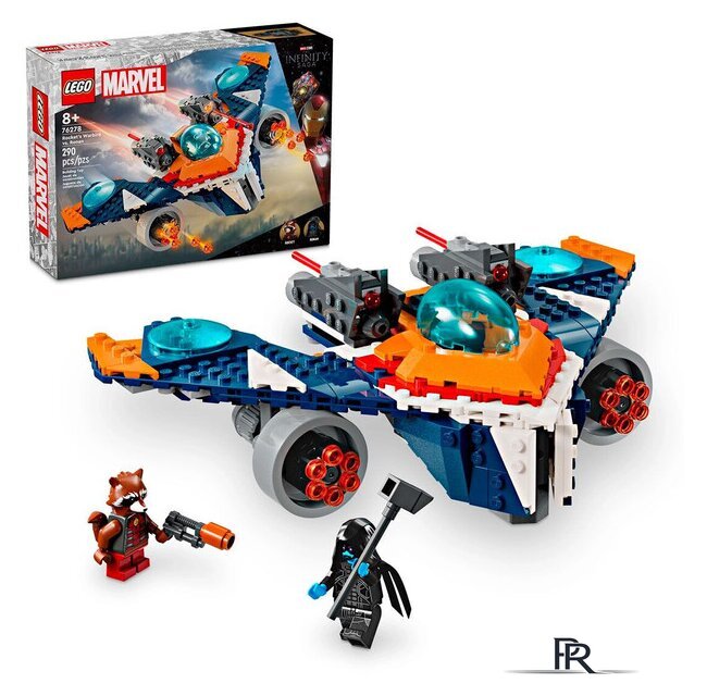 Конструктор LEGO Marvel Super Heroes 76278 Боевая птица Ракеты против Ронана - Изображение №8 — Интернет-магазин ПроЗаказ