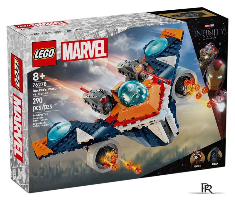 Конструктор LEGO Marvel Super Heroes 76278 Боевая птица Ракеты против Ронана - Изображение №1 — Интернет-магазин ПроЗаказ