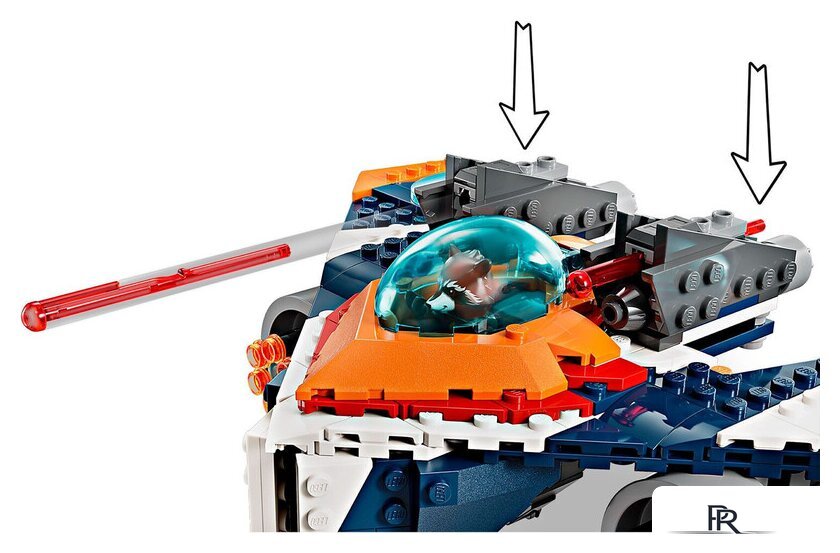 Конструктор LEGO Marvel Super Heroes 76278 Боевая птица Ракеты против Ронана - Изображение №7 — Интернет-магазин ПроЗаказ