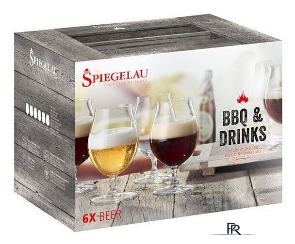 Набор бокалов для пива Spiegelau BBQ&Drinks Beer Set 4991788 (6 шт) - Изображение №3 — Интернет-магазин ПроЗаказ