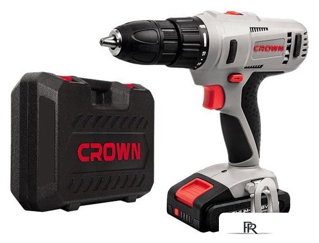 Дрель-шуруповерт Crown CT21056L-2 BMC (с 2-мя АКБ, кейс) - Изображение №1 — Интернет-магазин ПроЗаказ