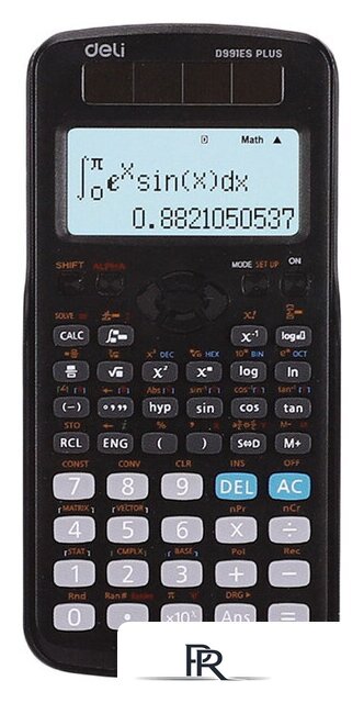 Инженерный калькулятор Deli D991ES (черный) - Изображение №1 — Интернет-магазин ПроЗаказ