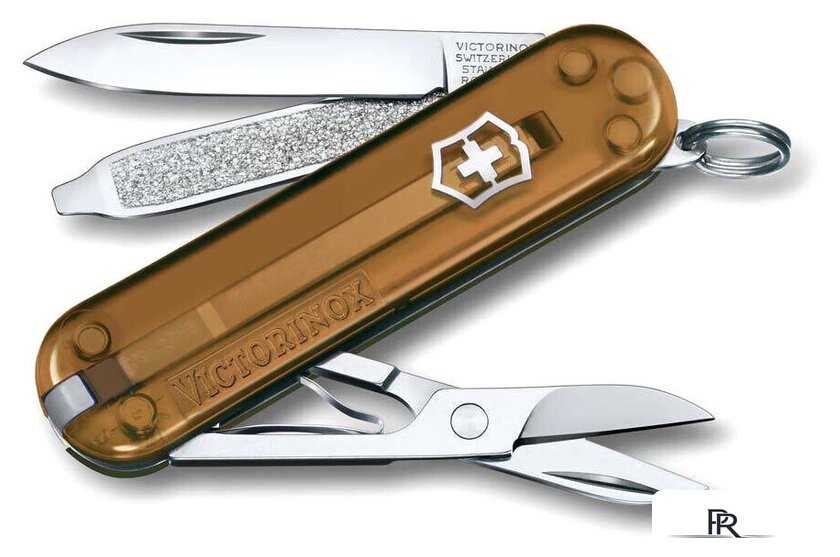 Нож-брелок Victorinox Classic Chocolate Fugde 0.6223.T55G (коричневый) - Изображение №1 — Интернет-магазин ПроЗаказ
