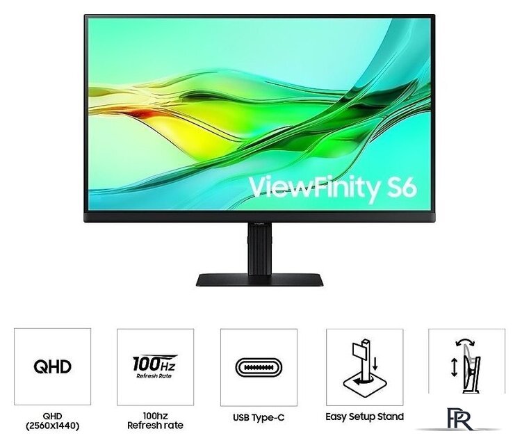 Монитор Samsung ViewFinity S6 LS27D600UAUXEN - Изображение №4 — Интернет-магазин ПроЗаказ
