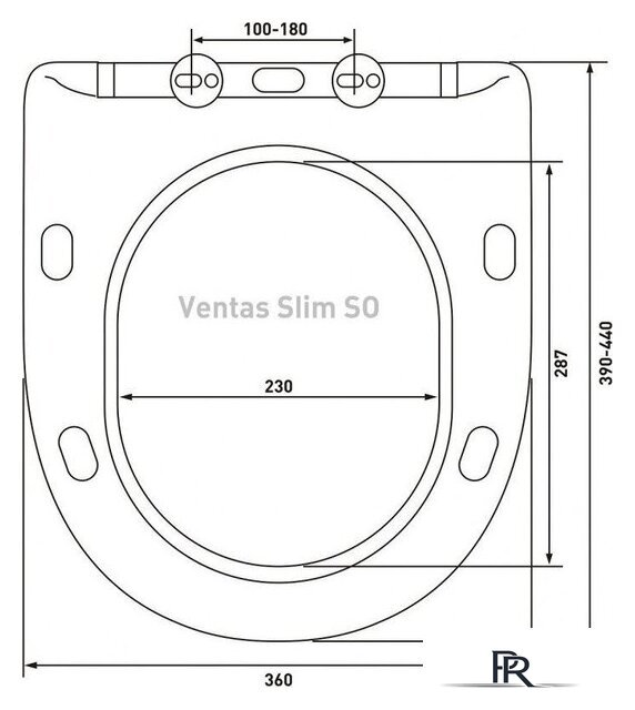 Унитаз подвесной Berges Wasserhaus Ventas Black Rimless + АТОМ 410 AT-043343 (с сиденьем) - Изображение №14 — Интернет-магазин ПроЗаказ
