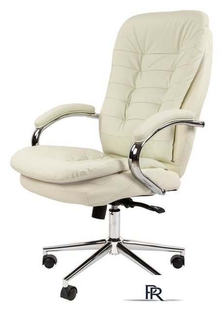 Офисное кресло CHAIRMAN 795 N (кожа, белый) - Изображение №4 — Интернет-магазин ПроЗаказ