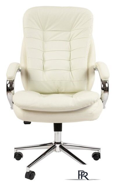 Офисное кресло CHAIRMAN 795 N (кожа, белый) - Изображение №6 — Интернет-магазин ПроЗаказ