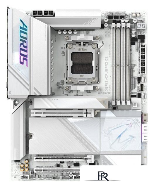 Материнская плата Gigabyte X870E Aorus Pro Ice - Изображение №1 — Интернет-магазин ПроЗаказ