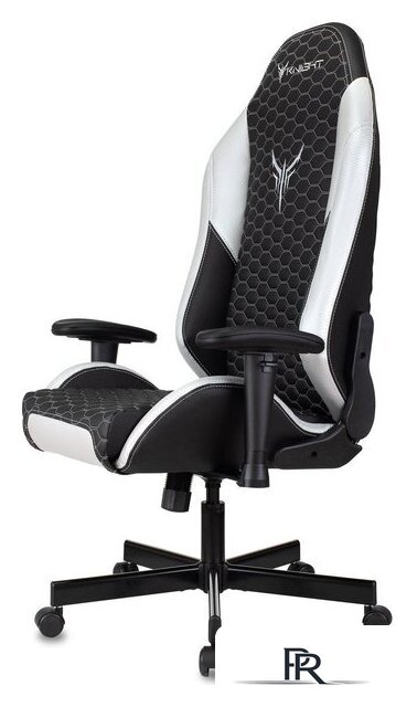 Игровое (геймерское) кресло Knight Neon (черный/серебристый) - Изображение №20 — Интернет-магазин ПроЗаказ