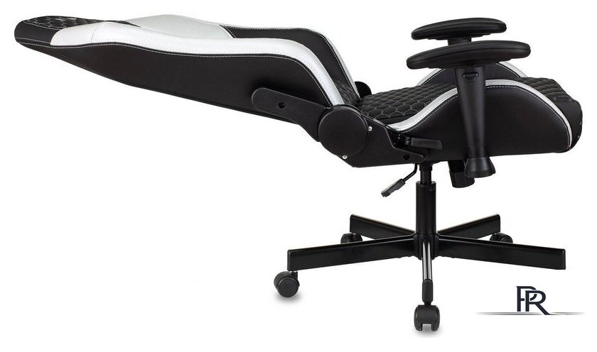 Игровое (геймерское) кресло Knight Neon (черный/серебристый) - Изображение №21 — Интернет-магазин ПроЗаказ