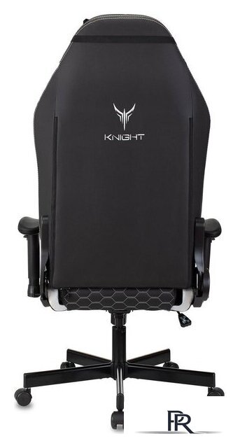 Игровое (геймерское) кресло Knight Neon (черный/серебристый) - Изображение №6 — Интернет-магазин ПроЗаказ