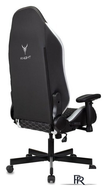 Игровое (геймерское) кресло Knight Neon (черный/серебристый) - Изображение №22 — Интернет-магазин ПроЗаказ